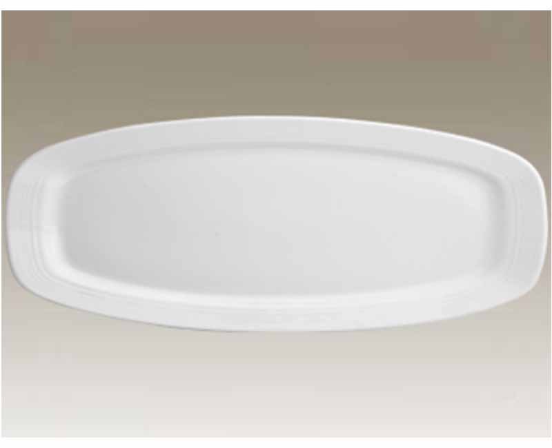 zarin porclain barbecue platter white serie 49 model 60 size Hotel, restaurant and coffee shop accessories